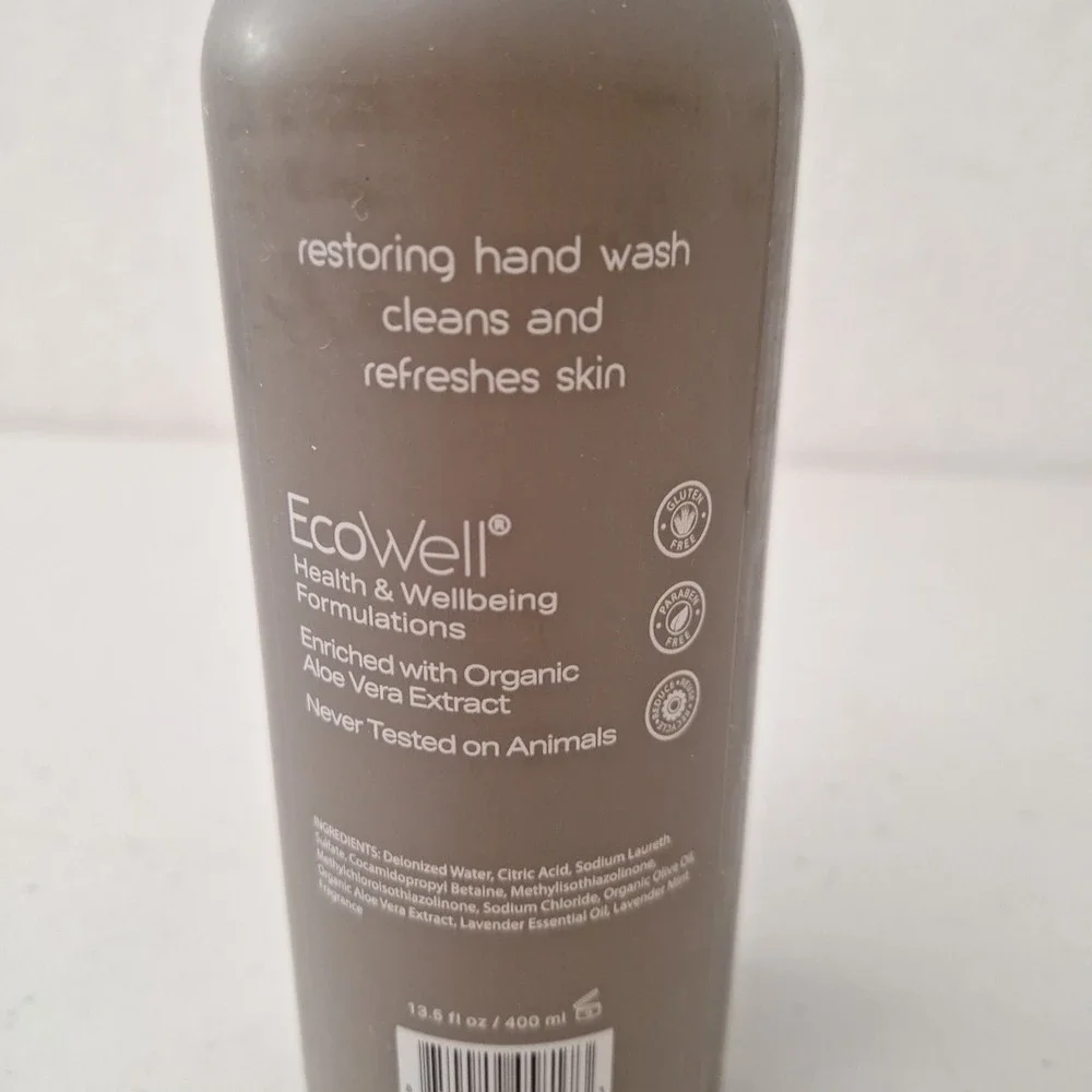 Infusé Lavender Mint Hand Wash Soap With Dispenser Acquavera 400 ml Each, 2 Set